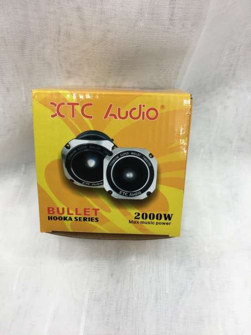 XTC BULLET TWEETER 2000W EACH 4 INCH TITANUM BULLET TWEETER
